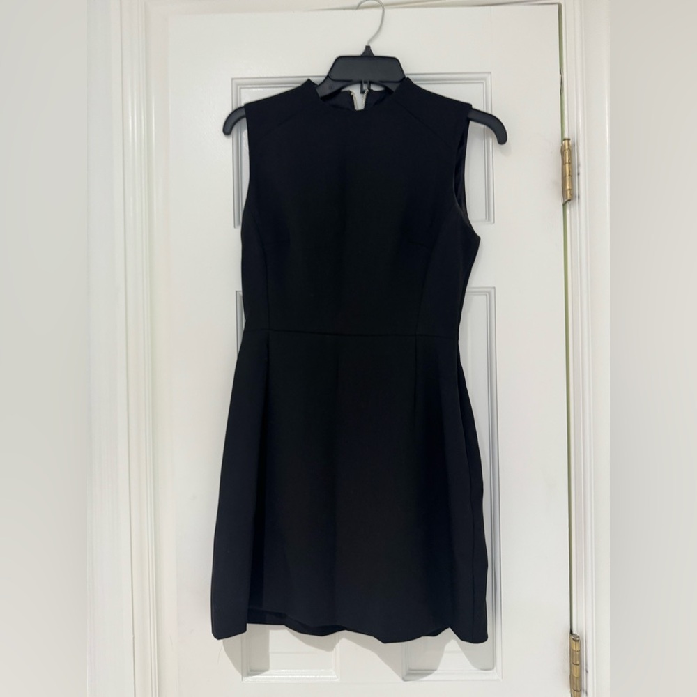 French Connection Black Sleeveless Mini Dress